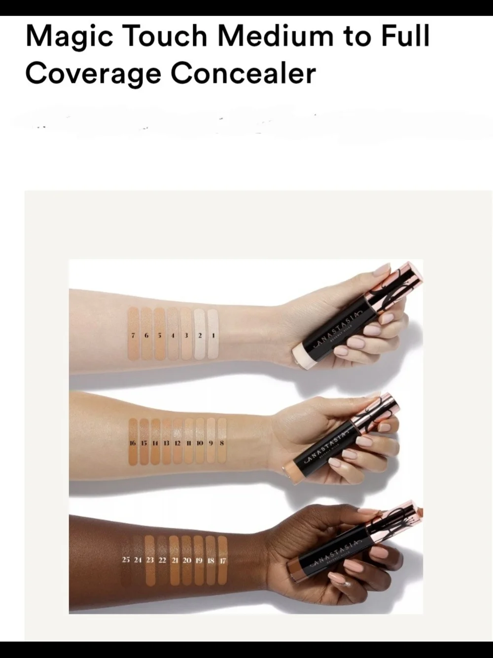 Anastasia Beverly Hills Magic Touch Concealer - Tan